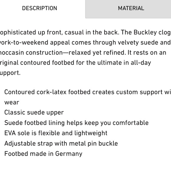 NWT Birkenstock Buckley Suede in Tea - Picture 13 of 16